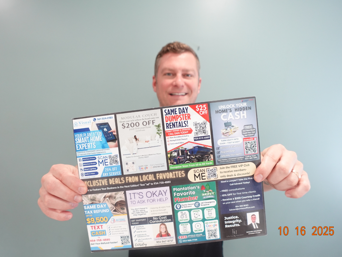 Targeted Neighborhood Community Card - 9x12 postcard for specific neighborhoods